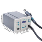 1000W Soldering Hot Air Heat Gun Hot Digital Display Air Rework Station Digital Display Quick Station 861DW Ac 110V