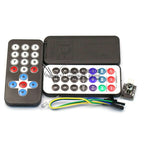 1Set IR Infrared Wireless Transmitter Module Ir Digital 38khz Infrared Receiver Sensor Module with Remote Control for Arduino