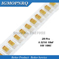 20PCS  A-3216-16V-10UF-106C 3216 10UF 16V 10UF 106C SMD Tantalum capacitor
