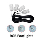 Full Colors Streamer Symphony RGBIC Ambient Light Accessories 3 wire LED Strip (RGB Door/Storage/Footlight 4 wire) "LED Lamp"App