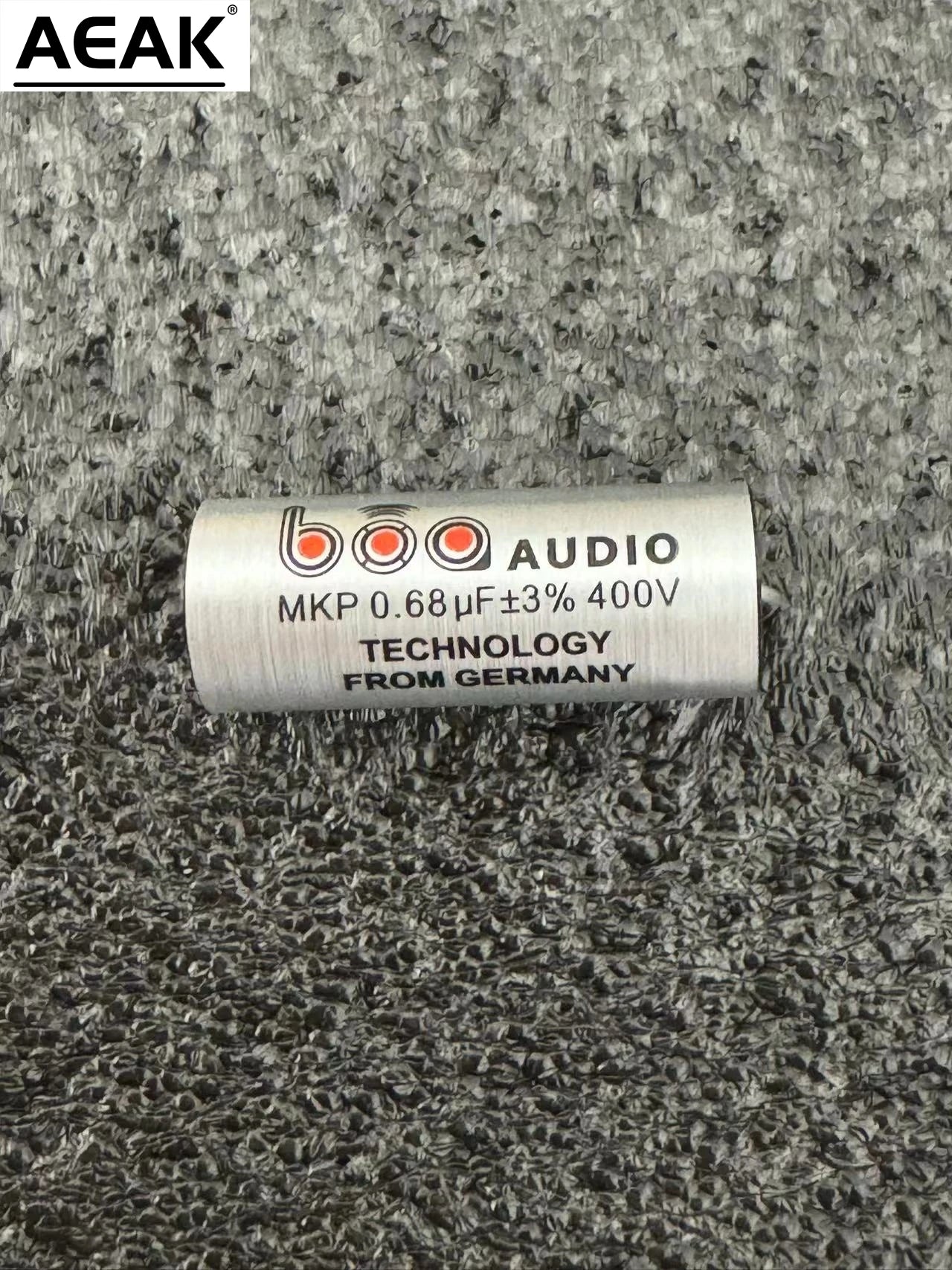 AEAK Polypropylene film capacitor audio coupling frequency division MKP capacitor 400v 0.68UF 1.5UF 2.2UF 3.3UF 4.7UF~22uf ±3%
