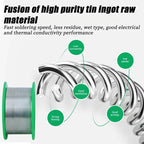 Lead-free No-clean High Purity Solder Wire Tin Melting Point 217 Degrees Solder Wire for Electronic Repair Sn99.3cu0.7