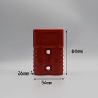 2PCS  50A 120A 175A 350A 600V Plug Cable Terminal Battery Power Connector Kit Quick Plug Battery Charging Connector