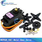 MG945 MG946R MG995 MG996R Metal Gear Servmotor High Speed Analog Servo Motor for Model Airplane RC Car Boat Arduino Robot