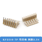 50/100PCS KF2510 connector straight pin socket bent pin socket 2.54MM 2A 3AW 4 5 6 8 10 12P