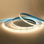DC 12V 24V COB LED Strip Light 320 480 528 LEDs Flexible Tape High Density Linear Lighting Warm White 8mm PCB 0.5m 1m 2m 5m 10m