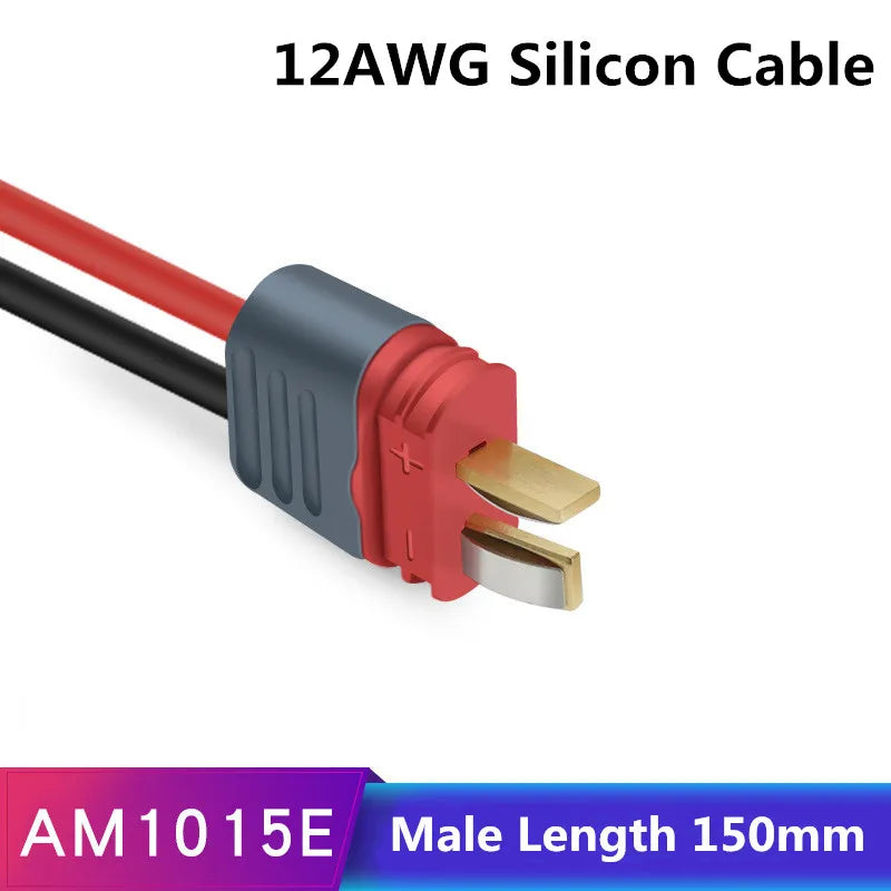Amass XT60 Cable Connector Male Female XT60H Plug with Sheath Cover 14AWG 12AWG Silicon Wire  XT90 for RC Lipo Battery FPV Drone