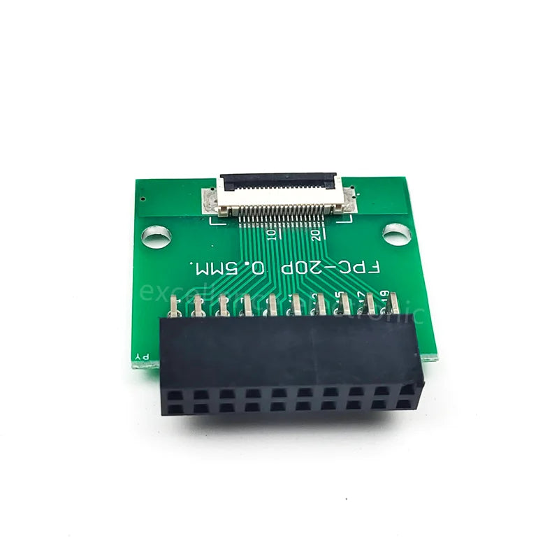 1/2/5Pcs FPC FFC Adapter Board 0.5mm to DC3 2.54mm Pitch Connector Adapter 6 8 10 12 20 24 30 40 Pin