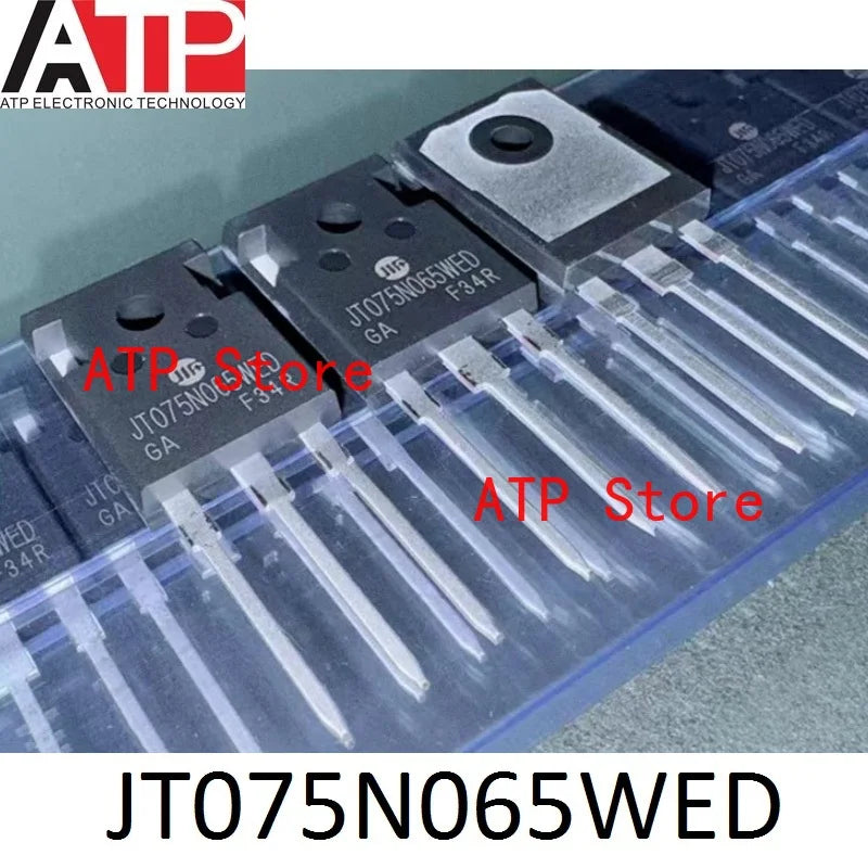 10PCS/LOT 100% New Original JT075N065WED 75T65 75N65 TO-247 Transistors IGBT Single Pipe 75A 650V