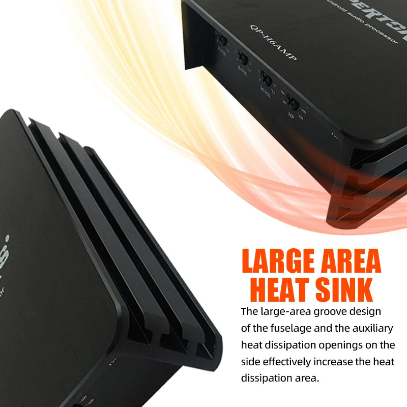 6 Channel Car Amplifier DSP Amplifier Car Audio System Dedicated Android Large Screen System, Amplified Woofer Lossless Upgrade