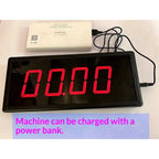 2.3 Inch 4 Digit LED Digital Timer Stopwatch Countdown Clock for Training Speech Competition No Voice