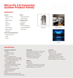 10Sets Micro-Fit 3.0 MM Receptacle Housing + Plug Shell Panel Mount Ear + Male Female Crimp Terminal 2 3 4 5 6 7 8 9 10 Circuits