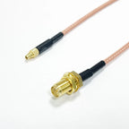 SMA to MMCX Extension Cable RG316 RP-SMA Female to MMCX Male RF Coax SMA Antenna Extender Coaxial Cable