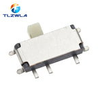 50PCS Mini 7-Pin On/Off 1P2T SPDT MSK-12C02 SMD Toggle Slide Switch For MP3 MP4