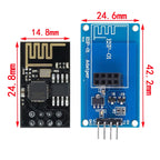 ESP8266 ESP-01 Serial WiFi Wireless Adapter Module 3.3V 5V Esp01 Breakout PCB Adapters Compatible For arduino