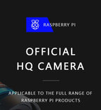 Raspberry Pi High Quality HQ Camera Module 12.3MP IMX477 sensor support for C- and CS-mount lenses