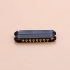 1Set 2.5/2.54 MM Pitch Spring Loaded Male Female 2P 3 4 5 6 7 8  Pole Through Holes PCB BTB Connector 2A DC Magnetic Pogo Pin