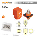 2pcs 150A 250A 350A MEB High Quality Through-wall Type High Current Lithium Battery Copper Connector New Energy Storage Terminal