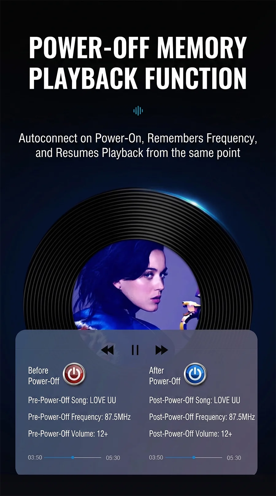 Wireless Car Bluetooth 5.0 FM Transmitter Radio Adapter RGB Light PD Fast Charger 3 Ports Hands-Free Call Bass Boost MP3