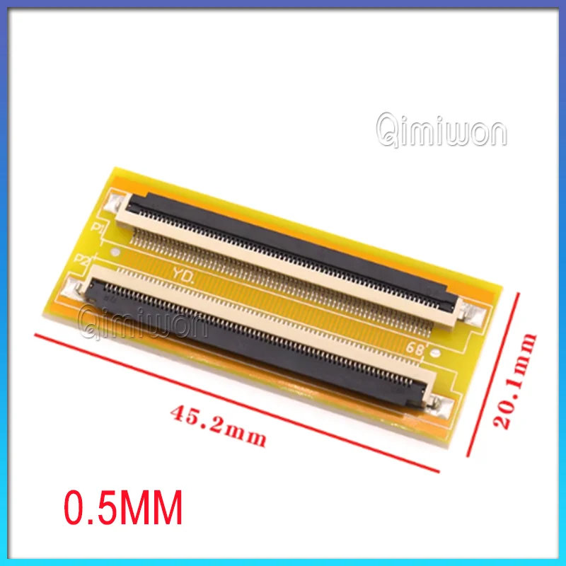 FPC FFC Flexible Flat Cable Extension Board 4 6 8 10 12 16 20 30 40 45 50 54 60PIN AWM 20624 20706 20861 105C 60V VW-1 Connector