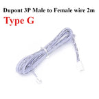 6 Ports 10 Ports Dupont Terminal Junction Box Hub Splitter Dupont 2/3P Male/Female Plug Cable Quick Line Connector For LED Strip