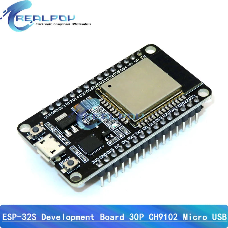 ESP-32S ESP32 ESPWROOM32 Development Board 30P/38P Bluetooth and WIFI Dual Core CPU with Low Power Consumption MCU ESP-32