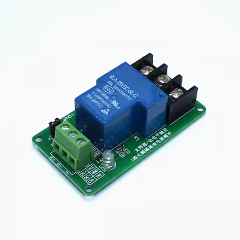 1 Channel Relay Module 30A With Optocoupler Isolation 5V Supports High Low Trigger