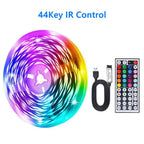 DC 5V LED Strip Light RGB USB 24Key Bluetooth Infrared LED Remote Control For Holiday Lighting Room Decoration Gaming For Girls