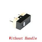 10Pcs Micro Limit Switch Mouse Button Tact Switch Without Handle / With Handle / With Handle Roller Micro Switch 1A 125V AC 3Pin