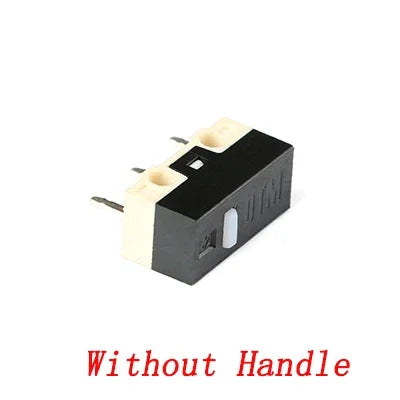 10Pcs Micro Limit Switch Mouse Button Tact Switch Without Handle / With Handle / With Handle Roller Micro Switch 1A 125V AC 3Pin