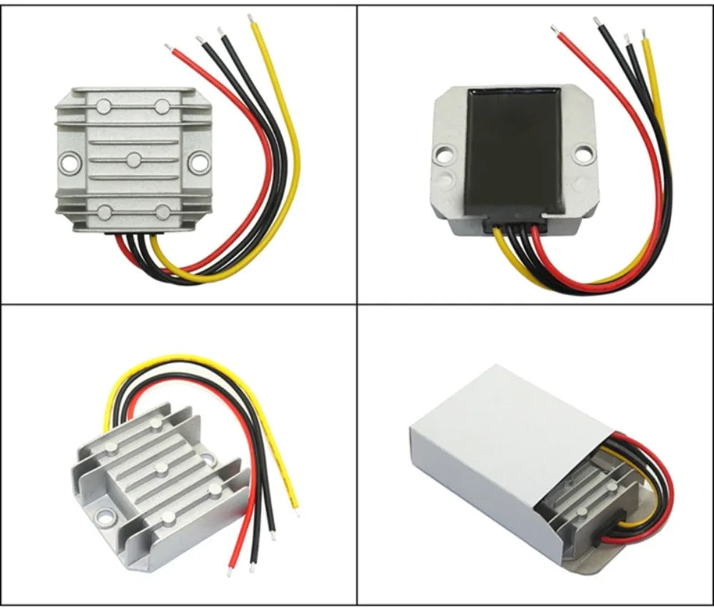 12V to 5V 24V to 5V 5A 10A 30A 20A 15A DC-DC Power Converter Step-down 8-36V to 5V Buck Module Power Regulator Supply Car LED CE