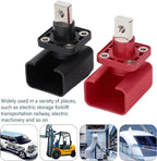 2pcs All Copper Lithium Battery Terminal Battery Connector Energy Storage Terminal High Current Copper Terminals