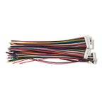 10PCS JST MX1.25 MX 1.25mm Wire Cable Connector 2/3/4/5/6/7/8/9/10/12 Pin 1.25MM Pitch Plug 10CM/20cm/30CM Wire Length 28AWG