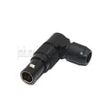 FSG 0B 2 3 4 5 6 7Pin Adjustable Right Angle Male Plug Push-pull Self-Locking Connector For Industrial Camera Sound Video Device