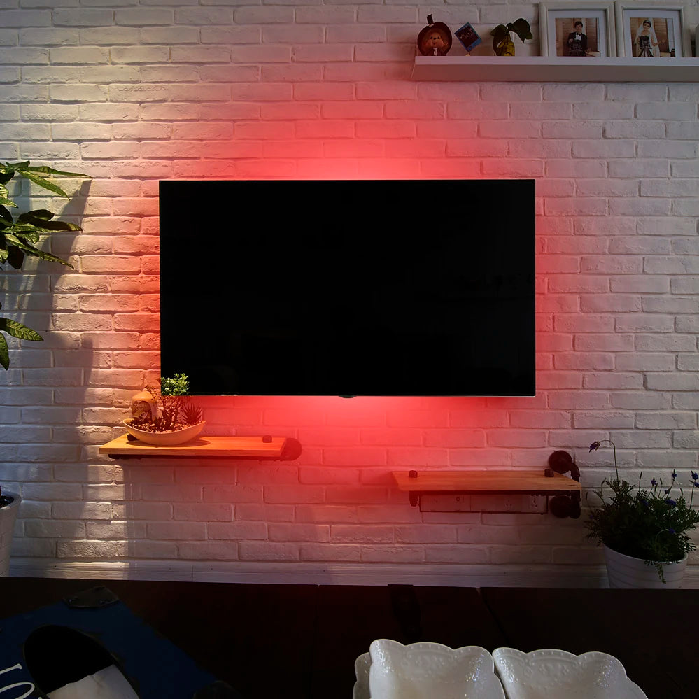 5V USB LED Strip RGB Light 5050 24key / 44key Remote Control Kit USB Power Waterproof Flexible Led Tape Adhesive TV Backlights