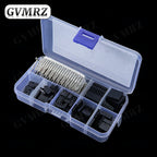 310PCS/BOX 2.54mm Male+Female Dupont Wire Jumper Line Cable 1/2/3/4/5/6/8 Pin Header Connector Housing Electronic DIY Kit 310Pcs