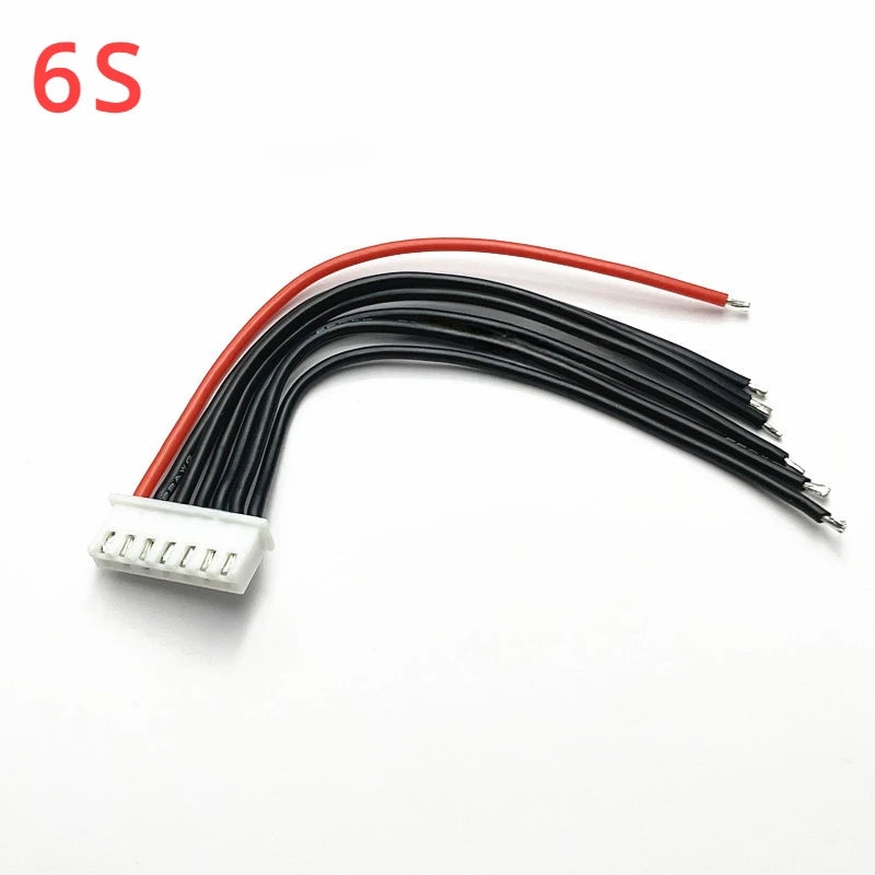 JST-XH2.54mm 1S 2S 3S 4S 5S 6S 8S Lipo Battery Balance Charger Cable B6 Connector Plug Wire 22AWG 10cm 15cm 20cm 30cm
