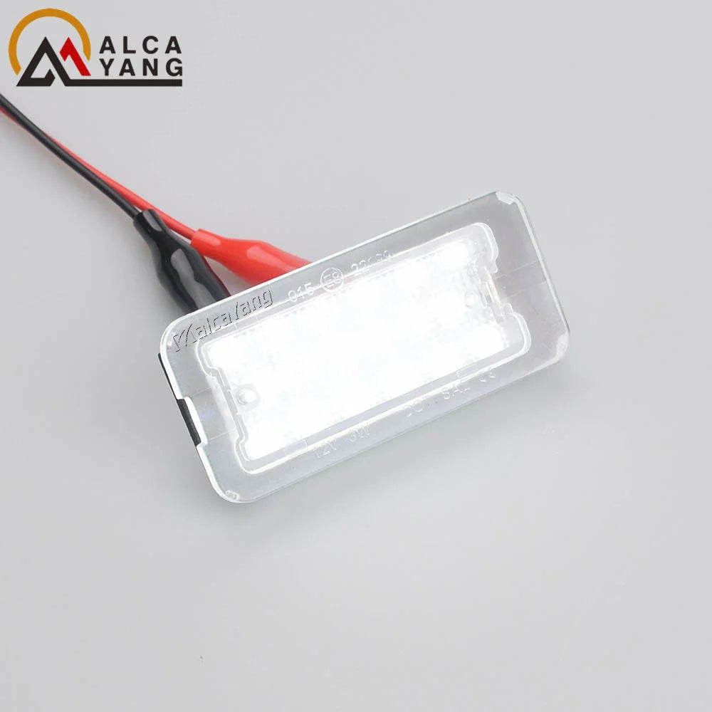 2x Fits For Fiat 500 / Abarth 500 2007-2020 CANbus Xenon White Led Number License Plate Lights