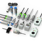 GTRIC Reed Switch Hall Effect Magnetic Proximity Sensor LG08A3 M8 Cylinder Series 5-200V AC DC Universal 2 Wires NO NC
