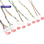 5PCS  JST 0.8mm Connector Cable Wire 02SUR Single Double Head 2P 3P 4P 5P 6P 7P 8P 10P 0.8mm Pitch IDC Type 10cm 20cm 30cm