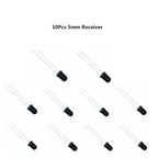 10pairs 3mm 5mm 940nm LEDs Infrared Emitter and IR Receiver Diode Diodes 301A