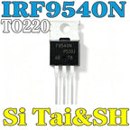 10Pcs TO220 Through Hole P-Channel Power MOSFET IRF9540 IRF9540N IRF9540NPBF Switch Circuit Parts