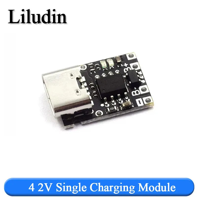 Type-C USB TP4057 1A Lithium Battery Charging Protection Board Module Polymer Battery Over TP4056 With Temperature Protection