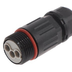 2 Pin 3 Pin Outdoor Plug Socket Straight Quick Screw Connection IP68 Industrial Electrical Waterproof Wire Cable Connector