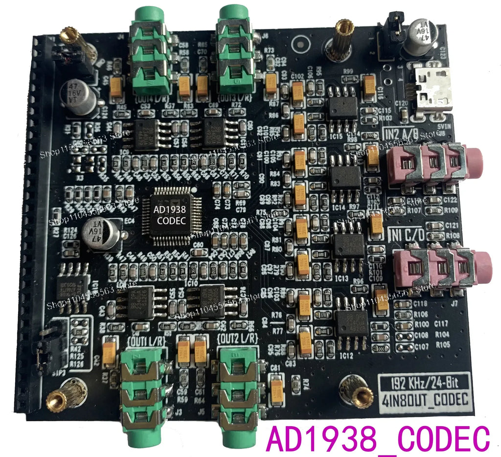 ADAU1452 DSP Development Board with STM32F103 MCU, Learning Kit with Schematic Diagrams for Audio Processing & Embedded Projects