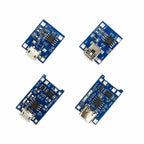 1/3/5pcs Type-C Micro Mini USB 5V 1A 18650 TP4056 Lithium Battery Charger Module Charging Board With Protection Dual Functions