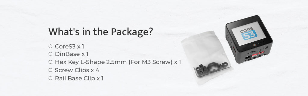 M5Stack CoreS3 ESP32S3 loT Development Kit for DIY & Smart Control