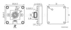 OV9281 Global Shutter Camera 120fps 120° FOV Monochrome USB for Raspberry Pi 5, Jetson Orin, RDK | 1MP IR