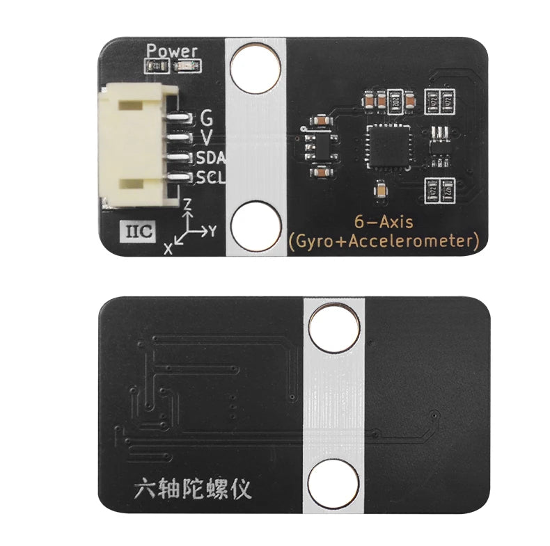 The MPU6050 6 Axis Gyroscope Sensor Module with a PH 2.0 Interface Is Compatible with Arduino and Supports Mixed Programming