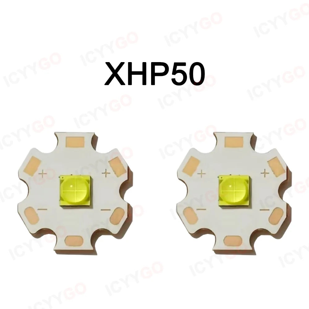 20W 40W High Power LED 5050 7070 Bead Diode 3V 6V 12V With Cable Suitable For Flashlight Parts Bicycle Car Headlight Accessories